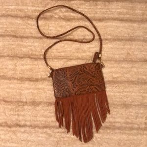 Street Level Fringe Mini Bag